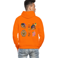 Thumbnail for WARRIOR NATION Pullover Hoodie - orange