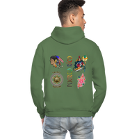 Thumbnail for WARRIOR NATION Pullover Hoodie - military green