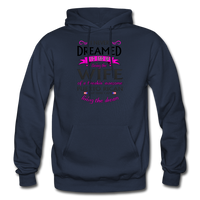 Thumbnail for WIFE of Awesome PR HD Pullover Hoodie - navy