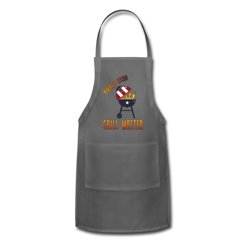 Grill Master Adjustable Apron - charcoal