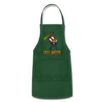 Thumbnail for Grill Master Adjustable Apron - forest green