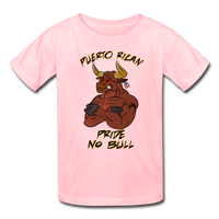 Thumbnail for Puerto Rican Pride No Bull Kids' T-Shirt - pink