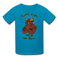 Thumbnail for Puerto Rican Pride No Bull Kids' T-Shirt - turquoise