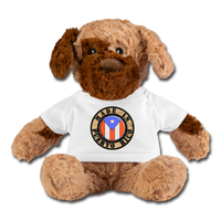 Thumbnail for Made In Puerto Rico Stuffed Dog - white