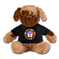 Thumbnail for Made In Puerto Rico Stuffed Dog - black