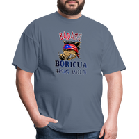 Thumbnail for Badass Boricua Hog Wild - Unisex Classic T-Shirt - denim