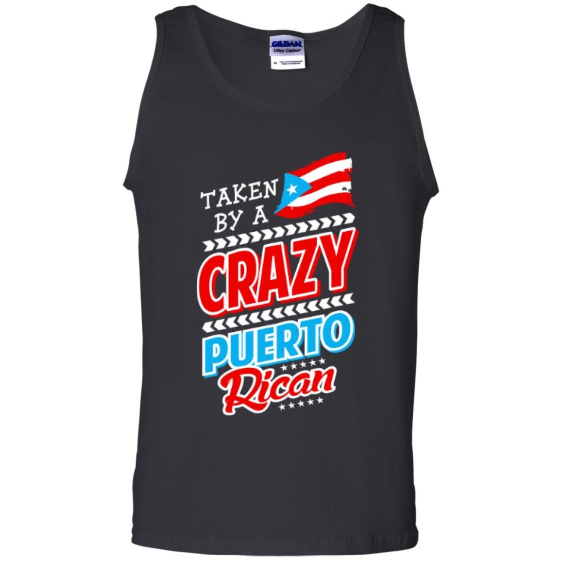 Tank Top - Crazy Puerto Rican - Tank Tops