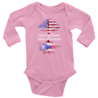 Thumbnail for American Born W/ Puerto Rican Roots 2 Onesie