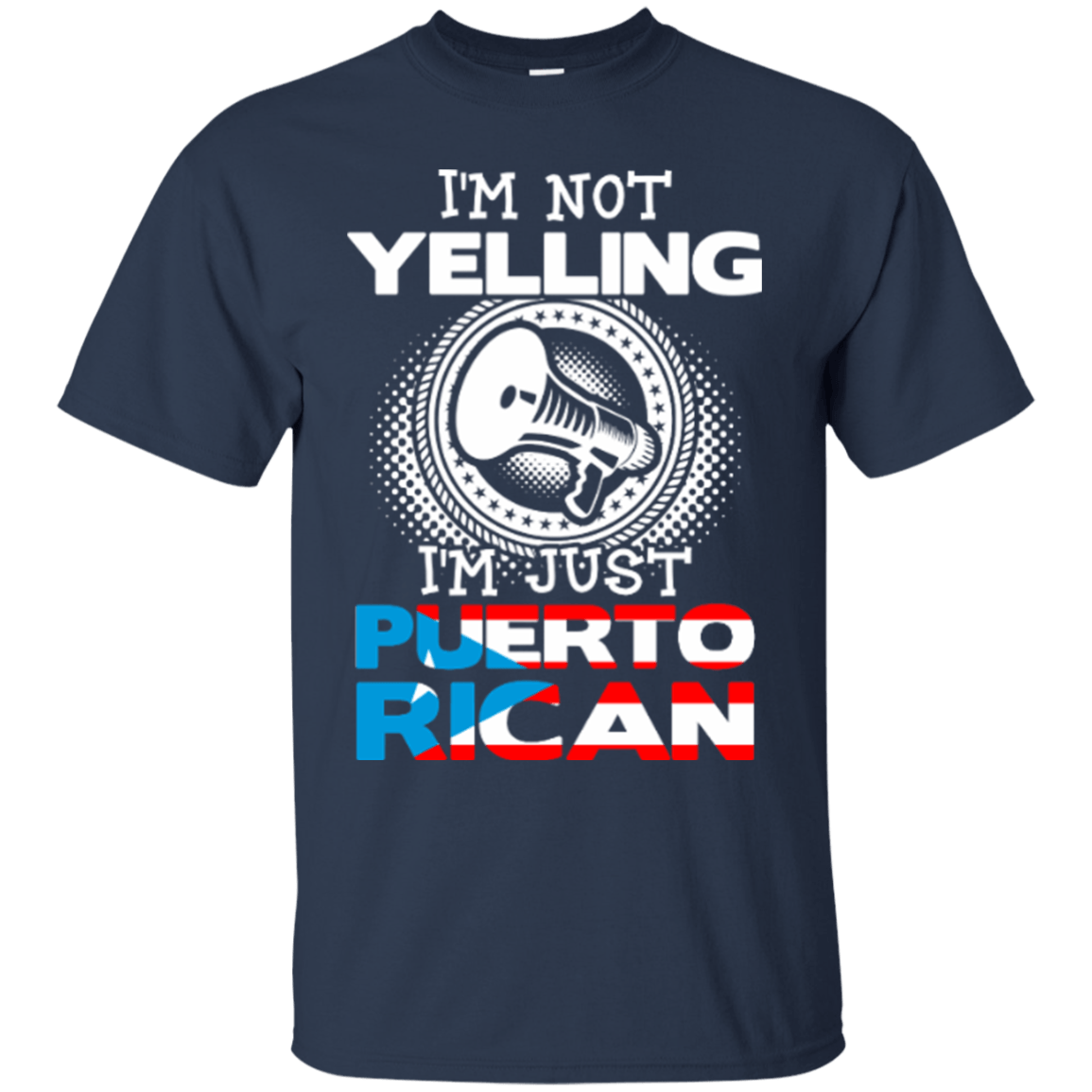 Youth Tee - Not Yelling, Just Puerto Rican - Youth Tee