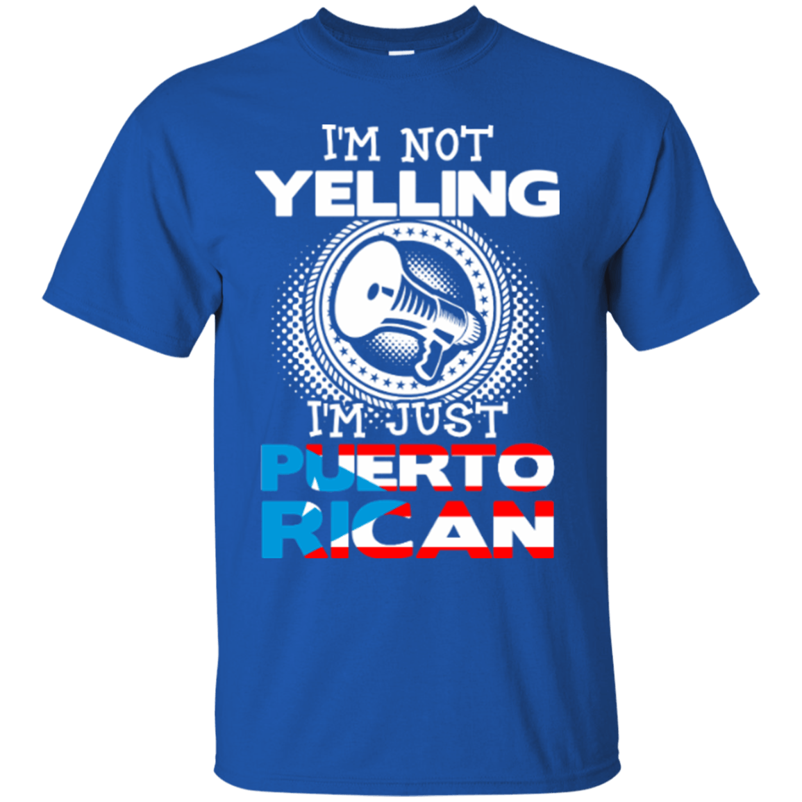 Youth Tee - Not Yelling, Just Puerto Rican - Youth Tee