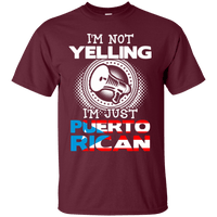 Thumbnail for Youth Tee - Not Yelling, Just Puerto Rican - Youth Tee