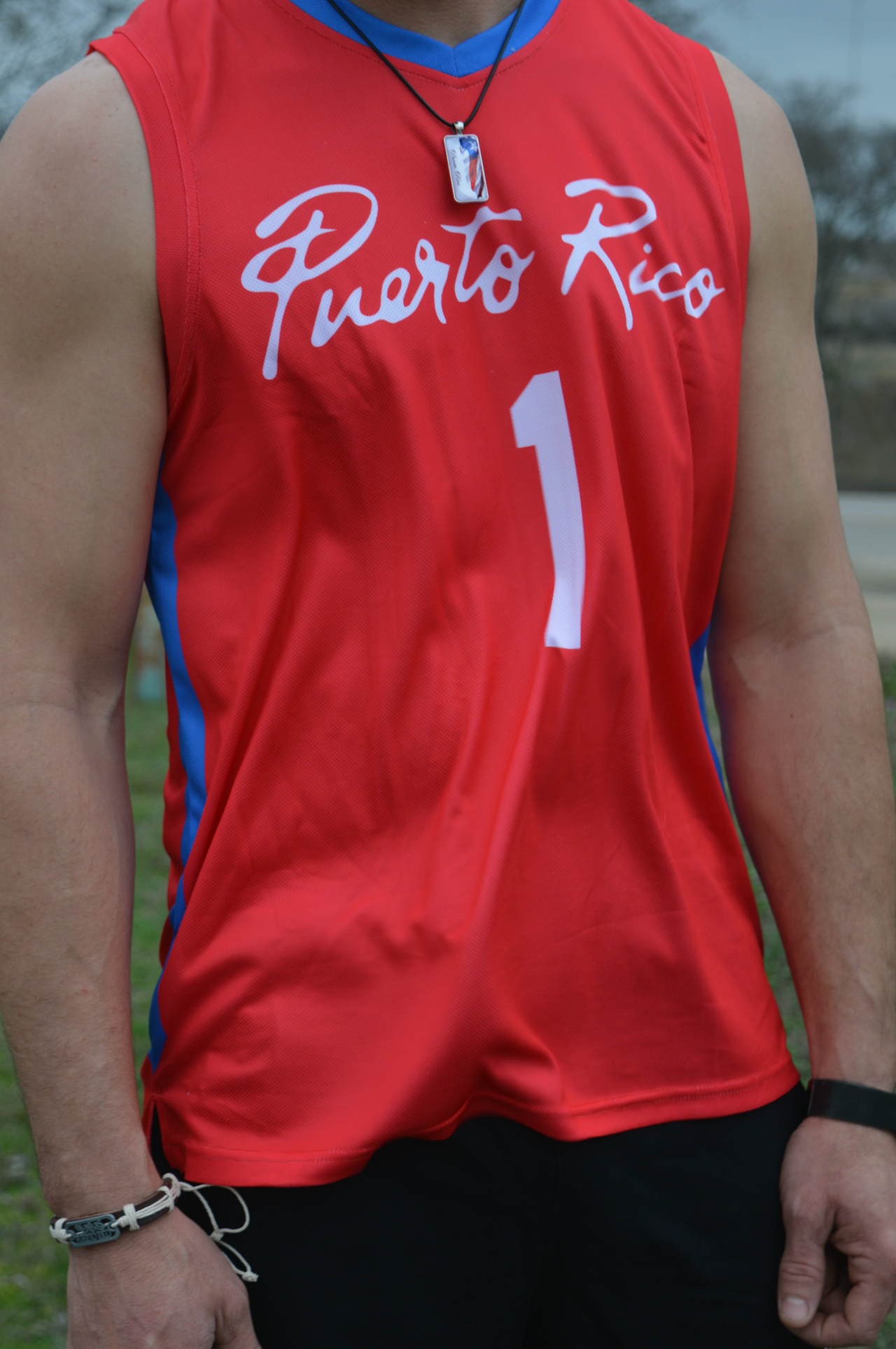 Basketball Jersey - Puerto Rico 1 - Puerto Rican Pride
